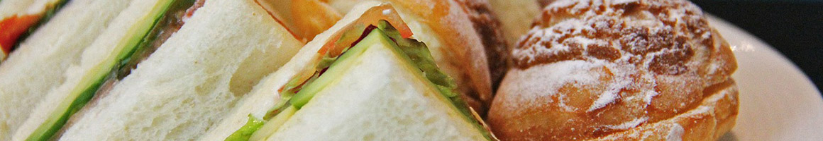 Eating French Sandwich at Matisse Bistro restaurant in San Diego, CA.
